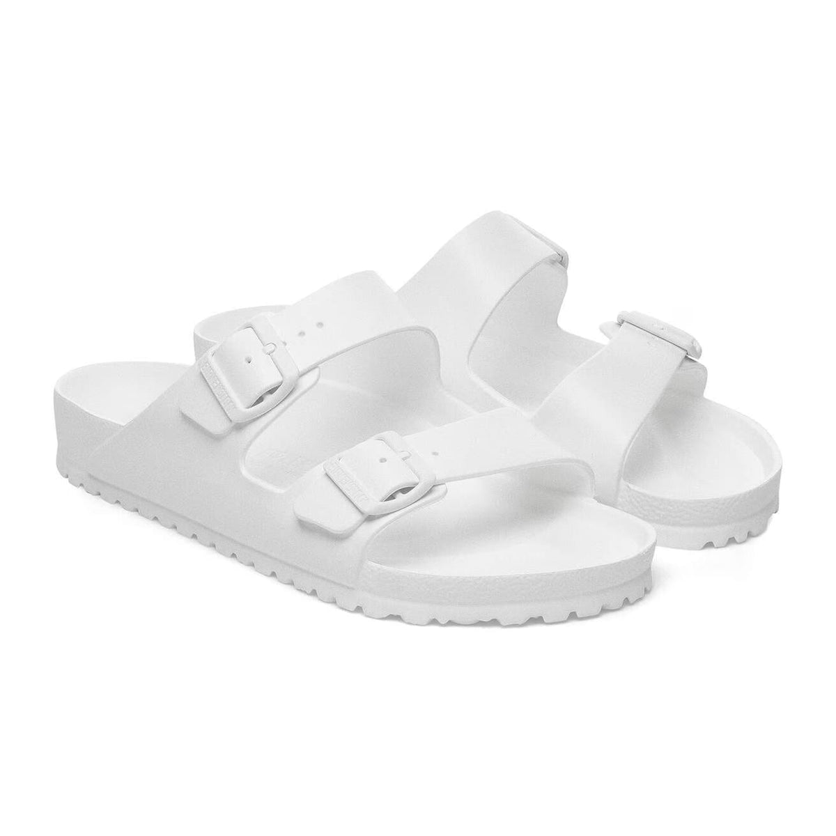 Birkenstock Arizona EVA Sandals White Narrow Fit – pair view