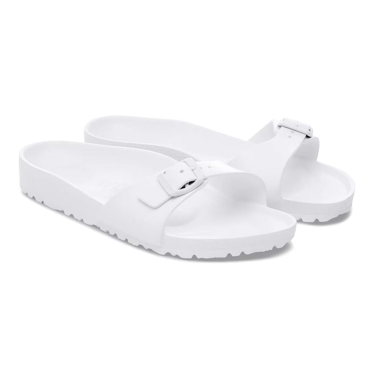 Birkenstock Madrid EVA Sandals White Narrow Fit – pair view