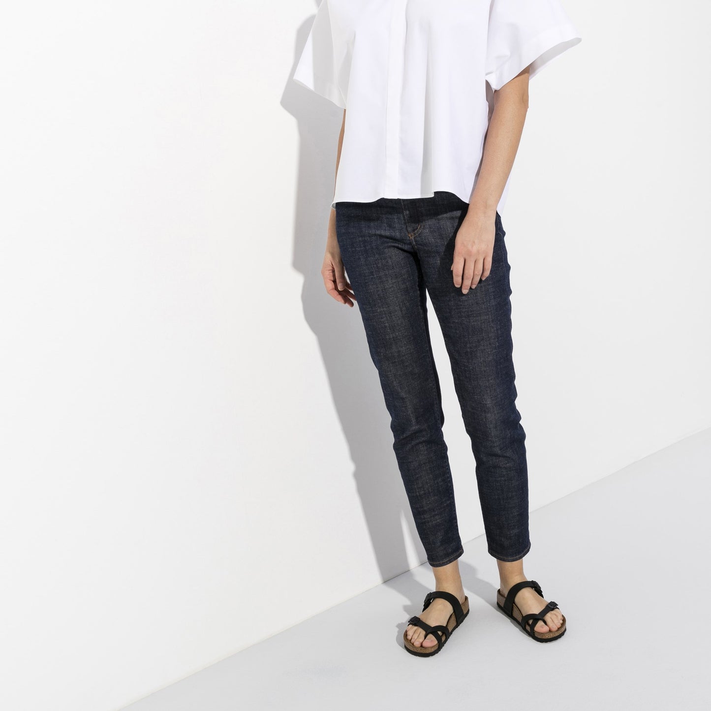 Birkenstock Mayari Birko-Flor Sandals Black Narrow Fit