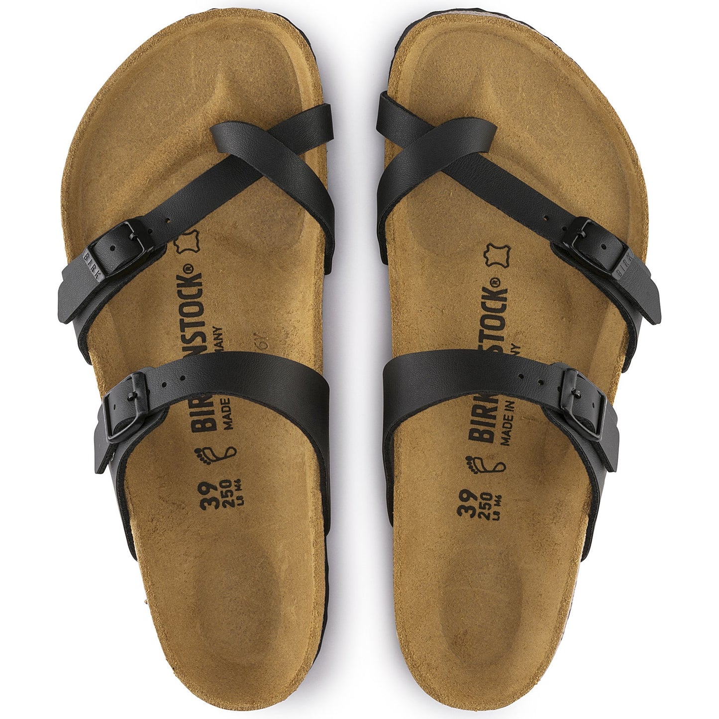Birkenstock Mayari Birko-Flor Sandals Black Narrow Fit