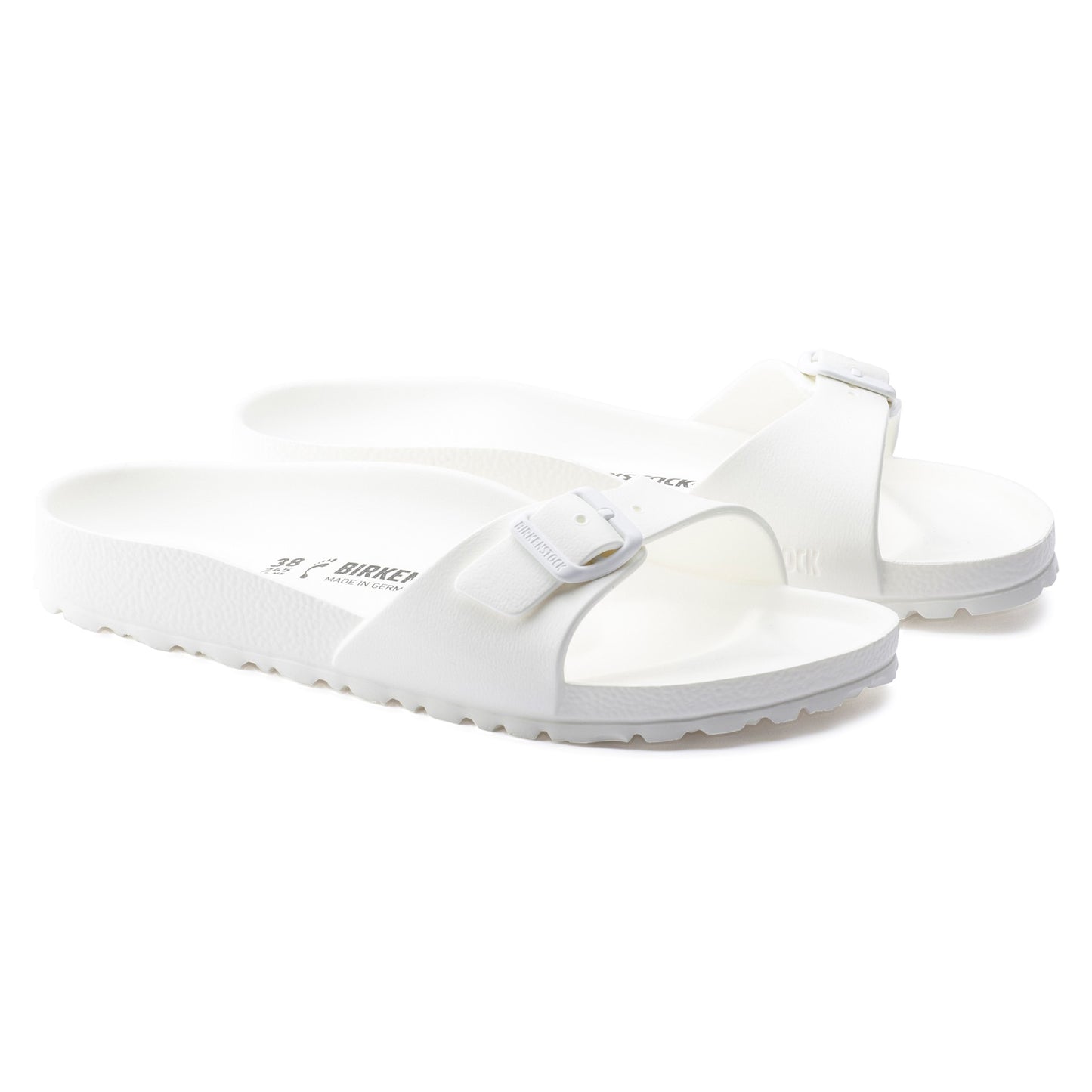 Birkenstock Madrid EVA Sandals White Narrow Fit