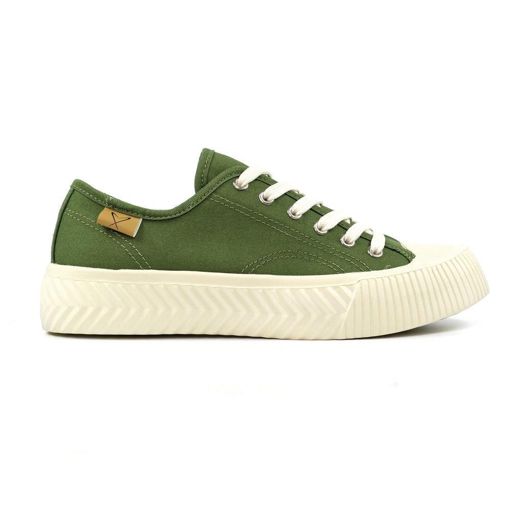 Womens Lunar Jayne II khaki trainer