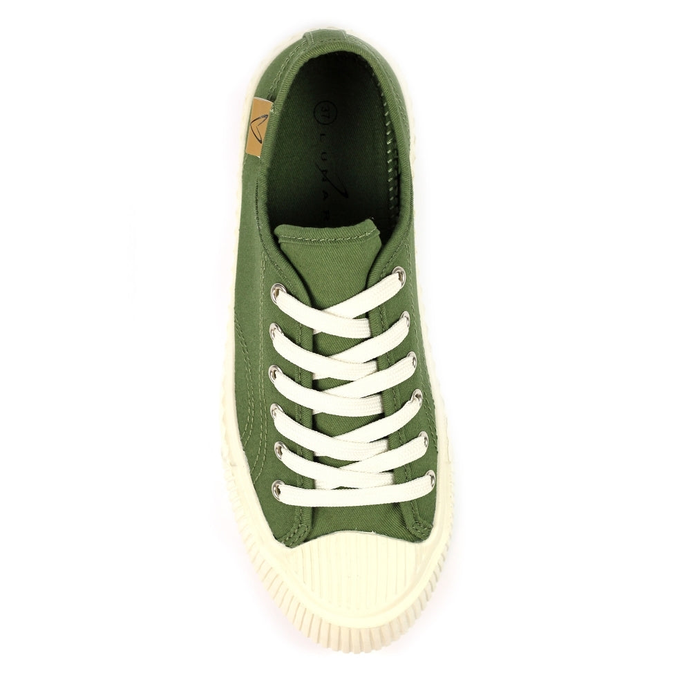 Womens Lunar Jayne II khaki trainer