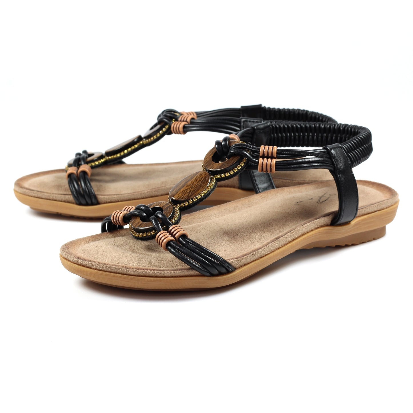 Womens Lunar Adele Sandals Black
