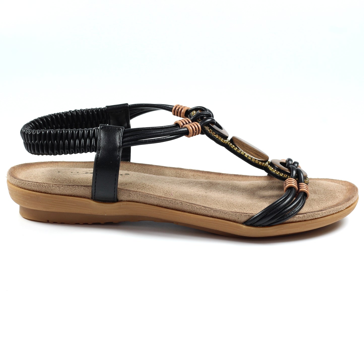 Womens Lunar Adele Sandals Black