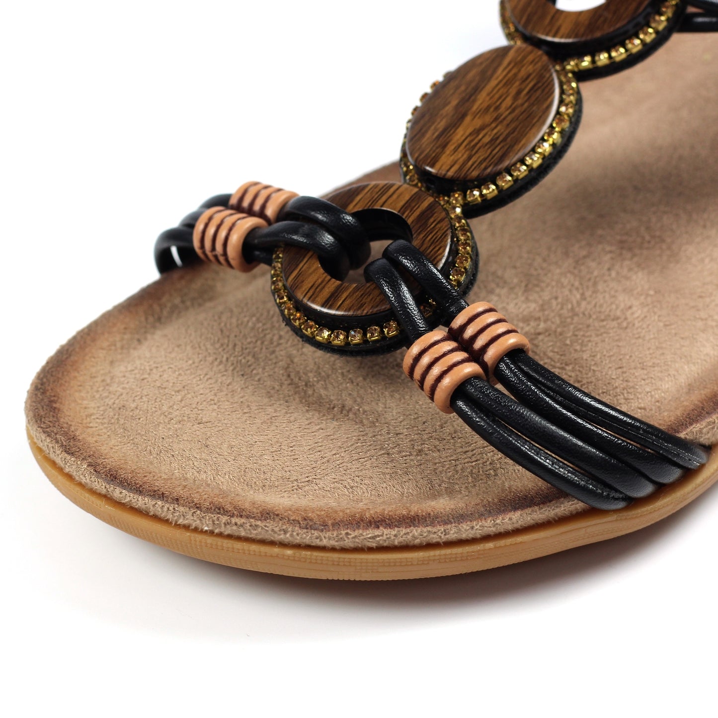 Womens Lunar Adele Sandals Black