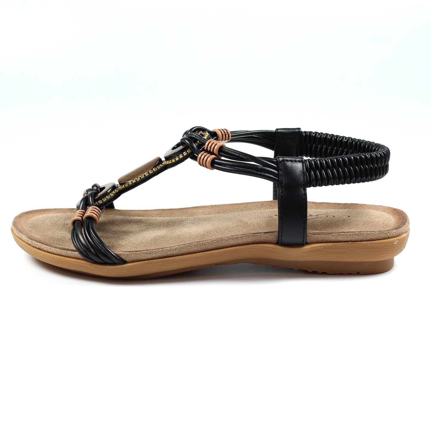 Womens Lunar Adele Sandals Black