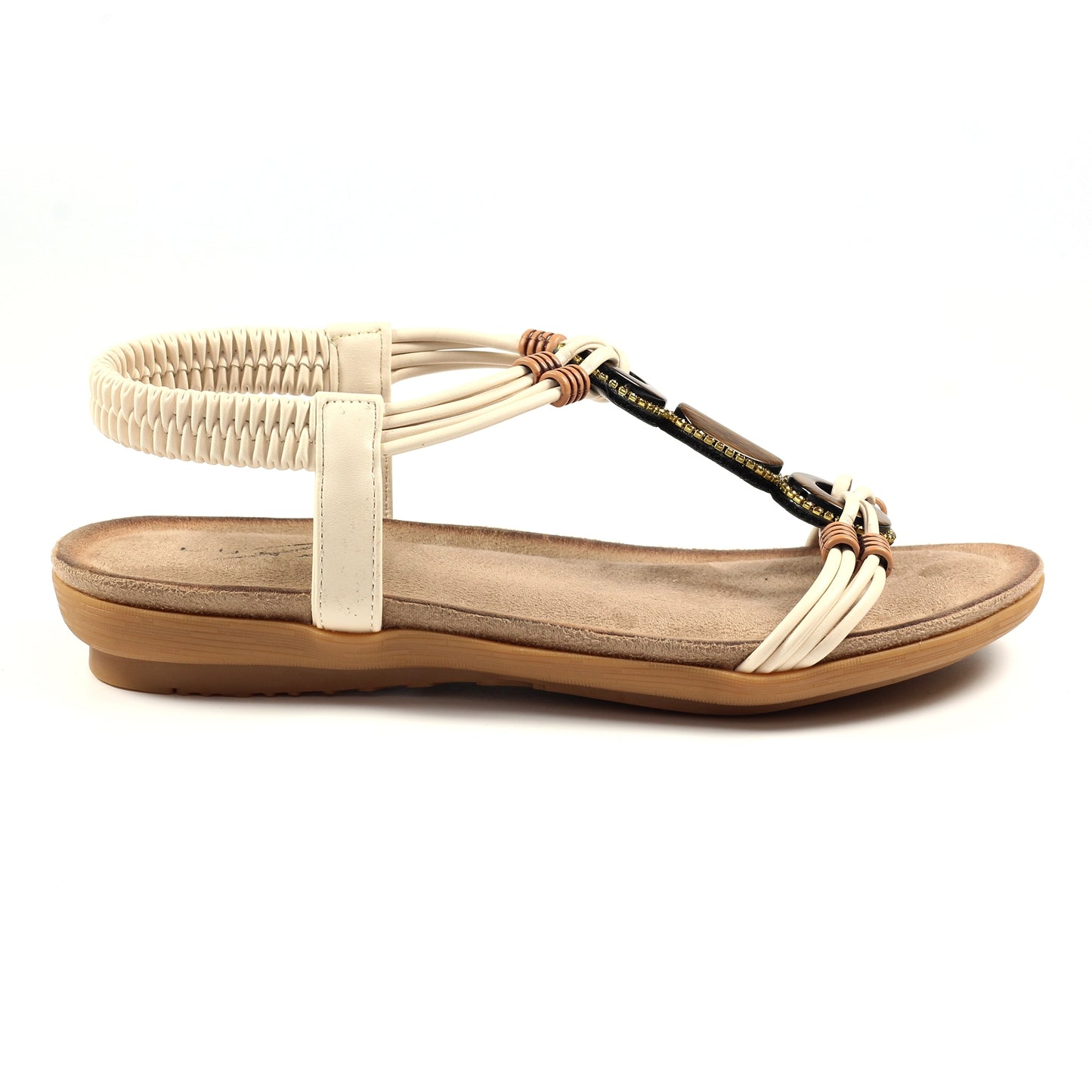 Womens Lunar Adele Sandals White