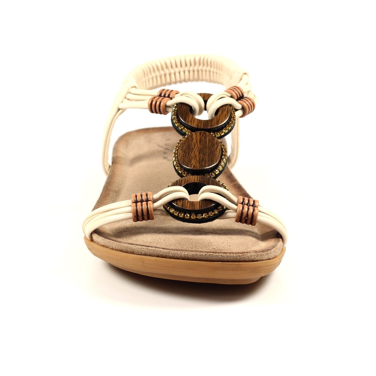 Womens Lunar Adele Sandals White