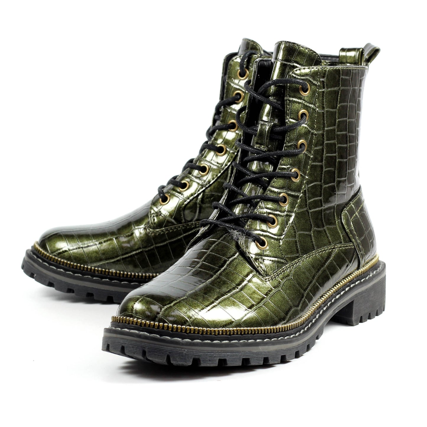 Womens Lunar Ankle Boots Green