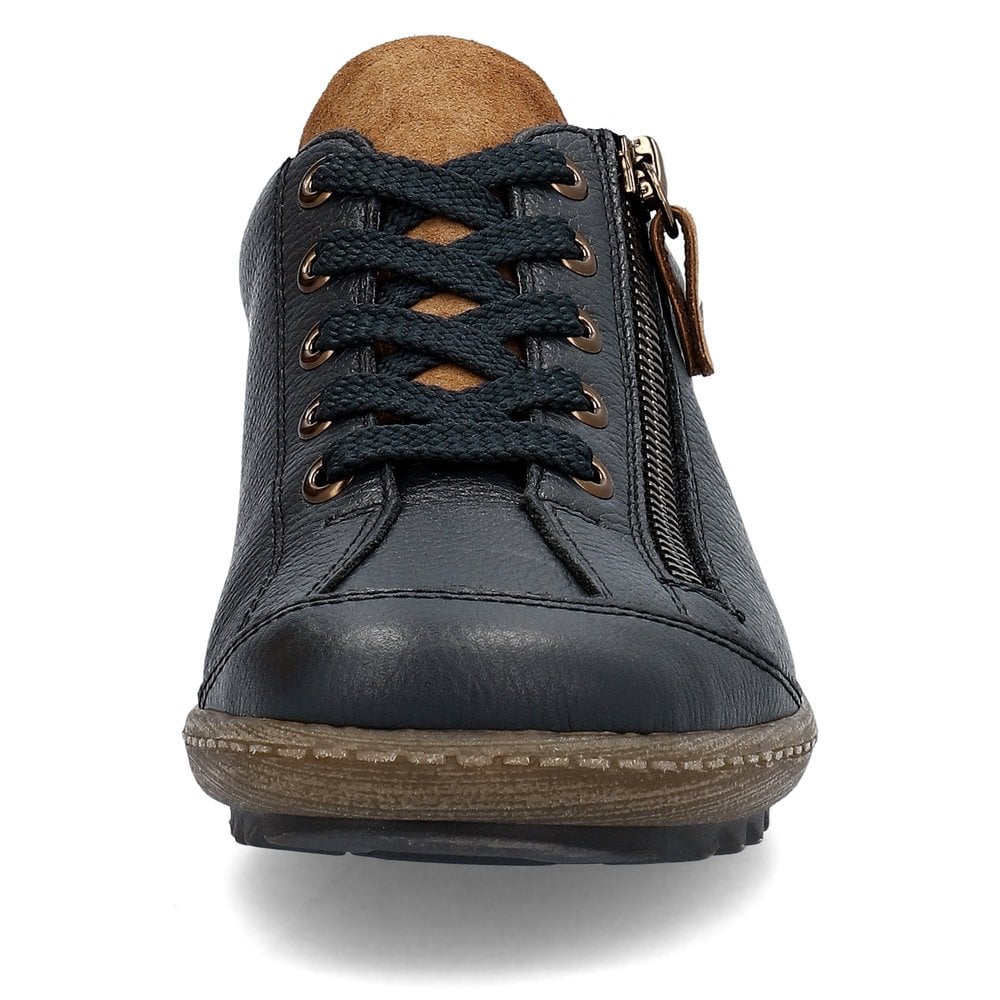Womens Remonte Zip Shoes Blue