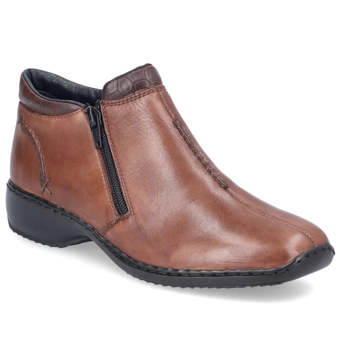Womens Rieker Ankle Boots Light Brown
