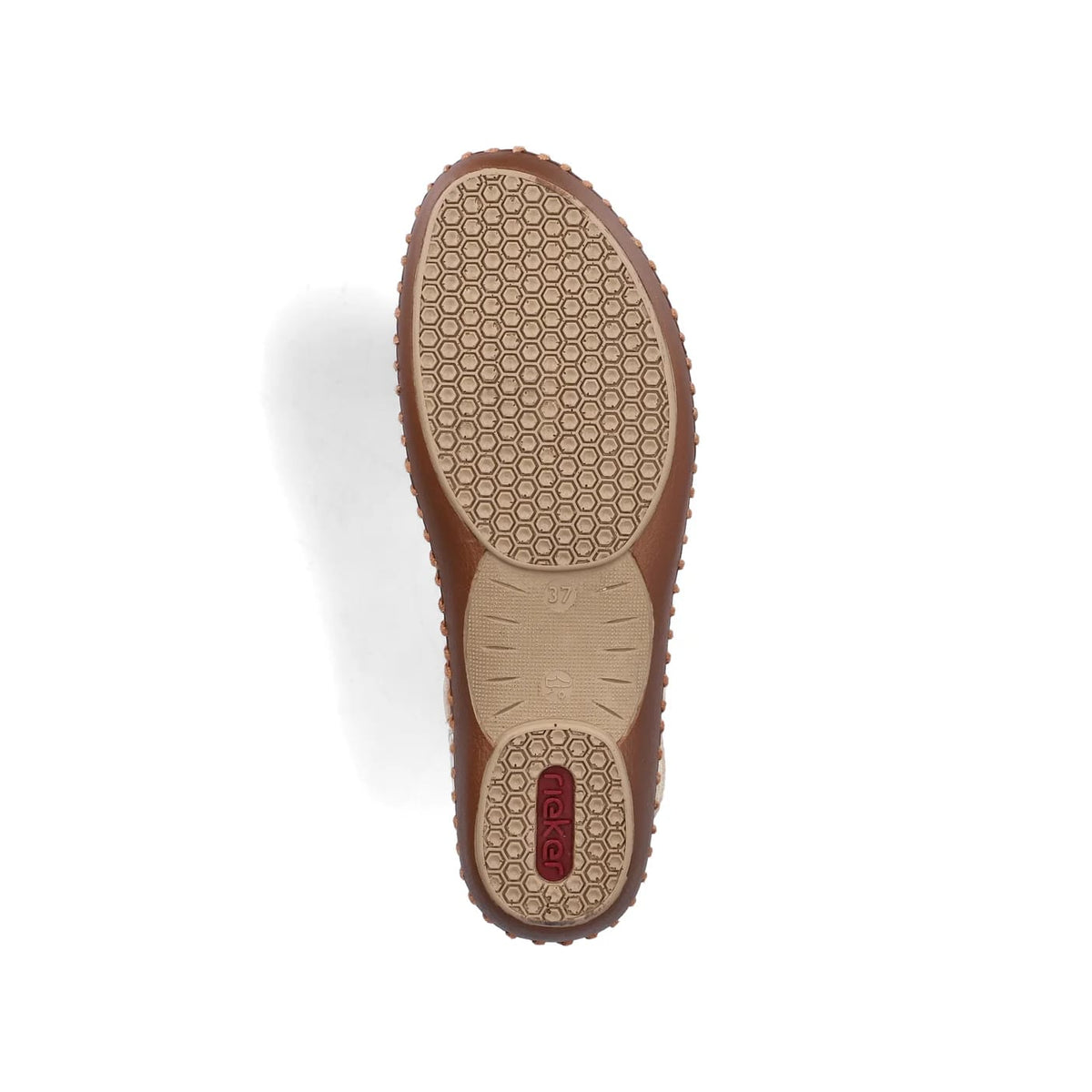 Womens Rieker Closed Toe Sandals Beige