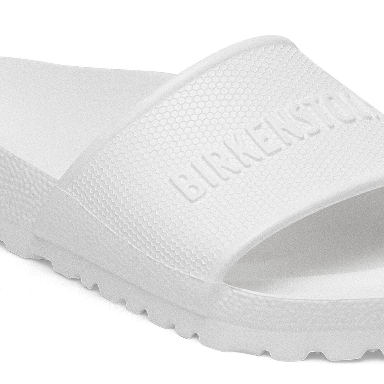 Birkenstock Barbados EVA Slide On Sandals White Regular Fit