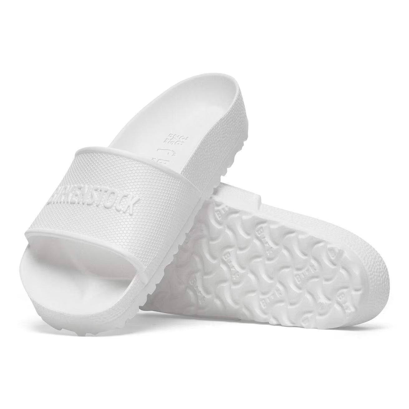 Birkenstock Barbados EVA Slide On Sandals White Regular Fit