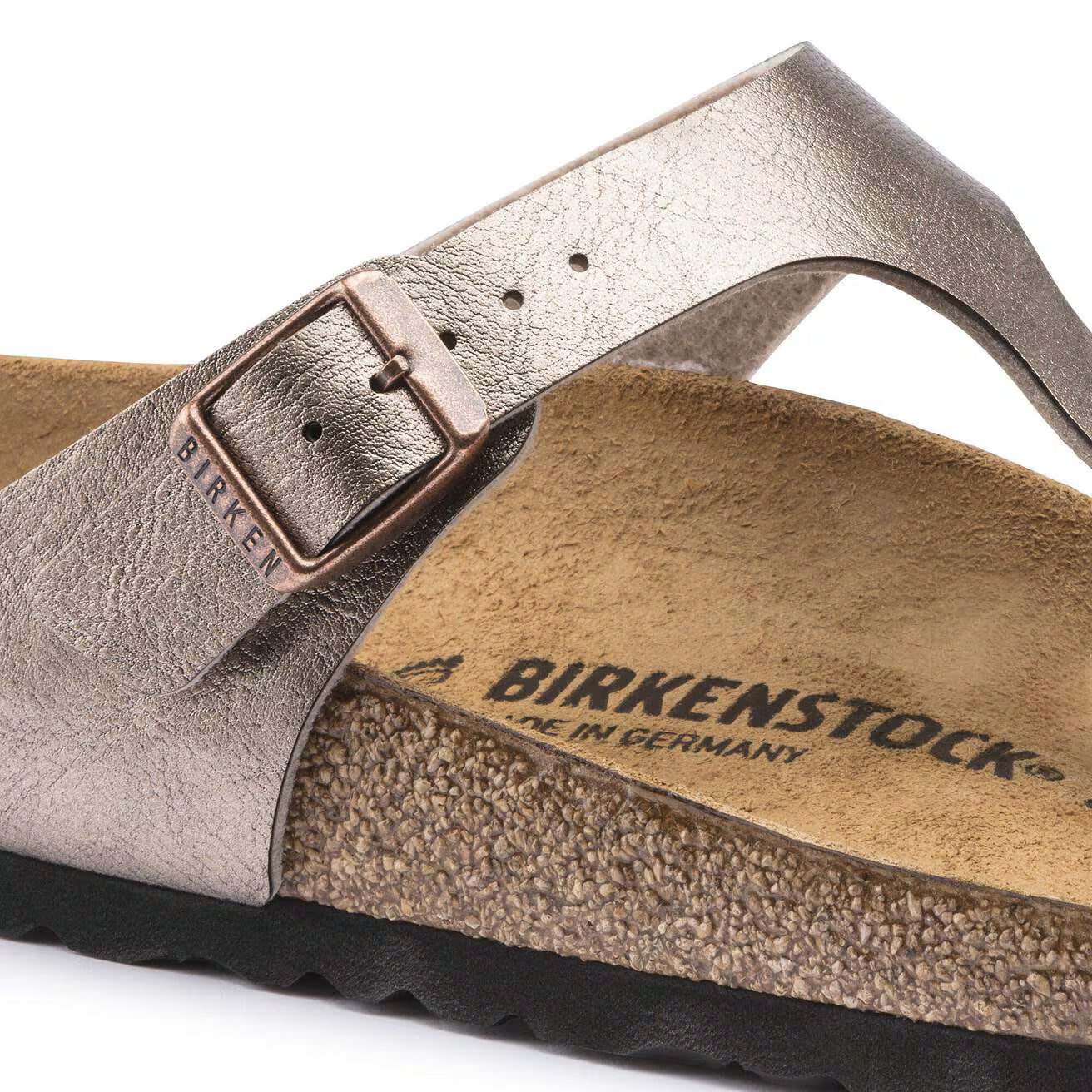 Birkenstock Gizeh Sandals Taupe Narrow Fit