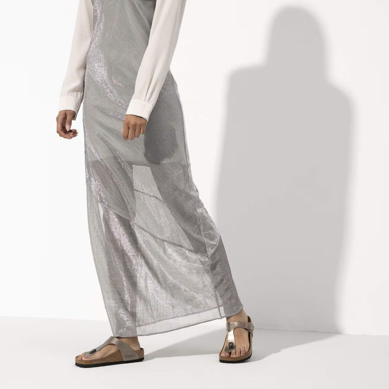 Birkenstock Gizeh Sandals Taupe Narrow Fit