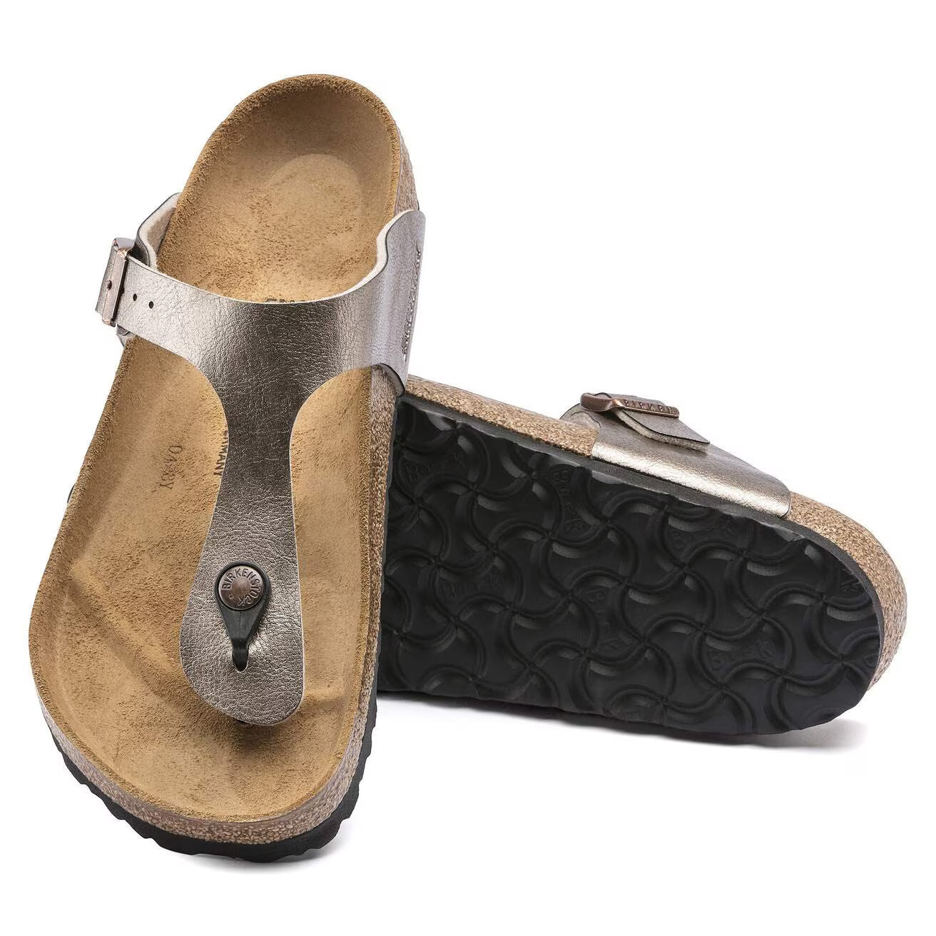 Birkenstock Gizeh Sandals Taupe Narrow Fit