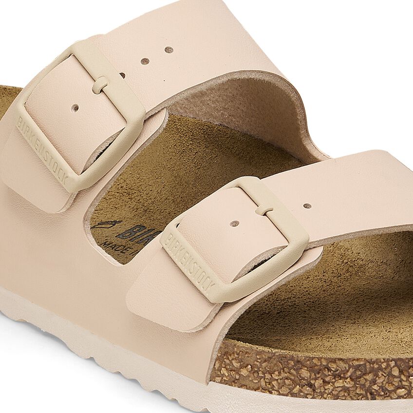 Birkenstock Arizona Two-Strap Birko-Flor Sandals New Beige Regular Fit