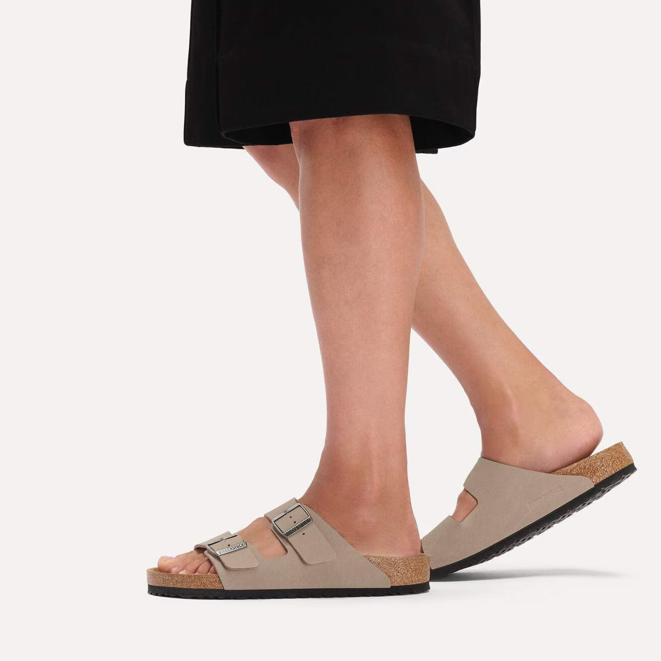 Birkenstock Arizona Sandals Grey Taupe Regular Fit