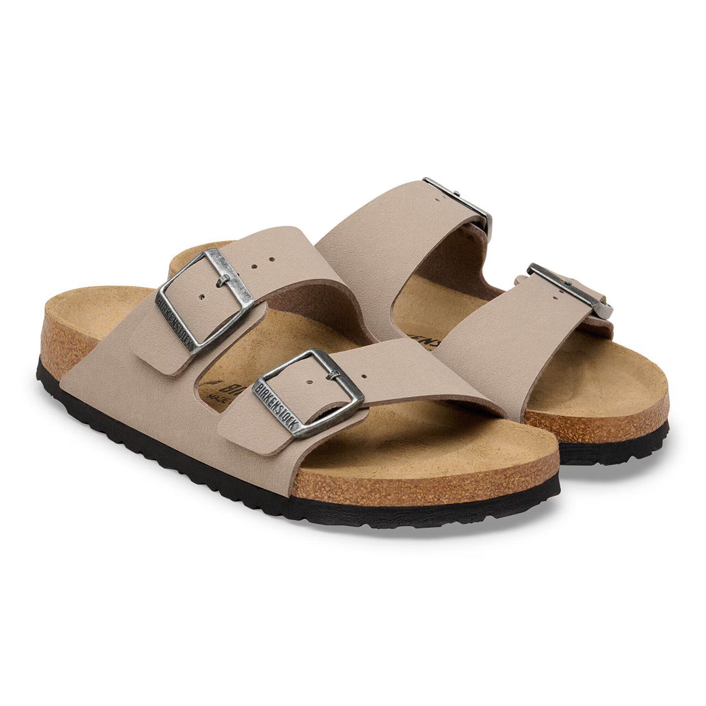 Birkenstock Arizona Sandals Grey Taupe Regular Fit