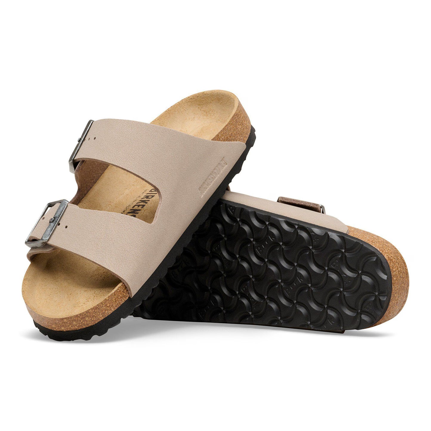 Birkenstock Arizona Sandals Grey Taupe Regular Fit