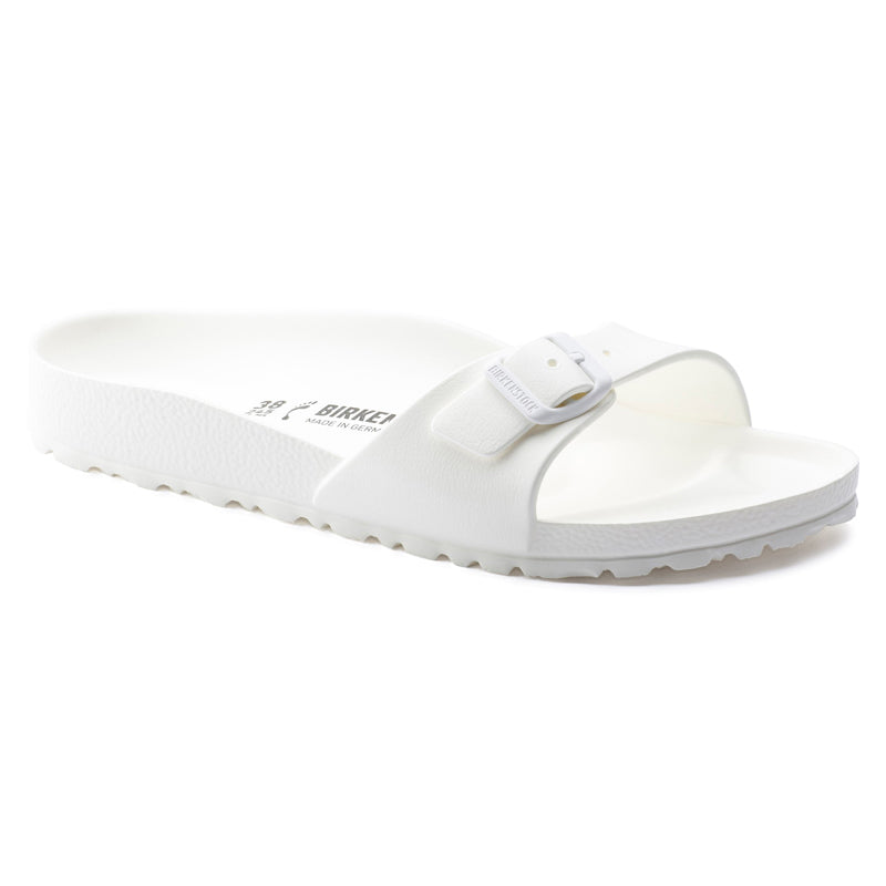 Birkenstock Madrid EVA Sandals White Narrow Fit