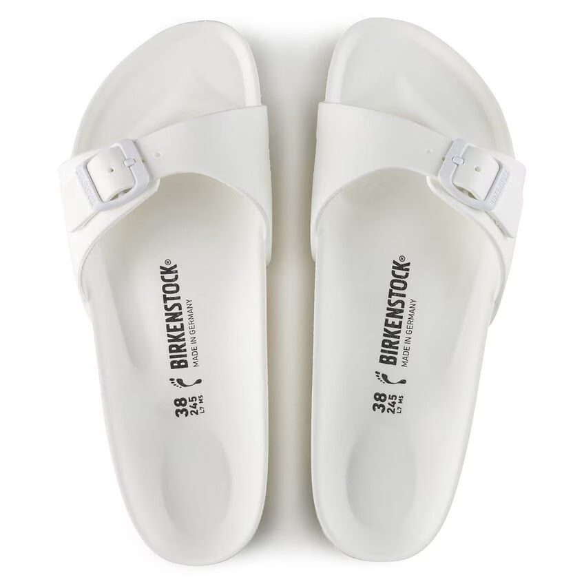 Birkenstock Madrid EVA Sandals White Regular Fit