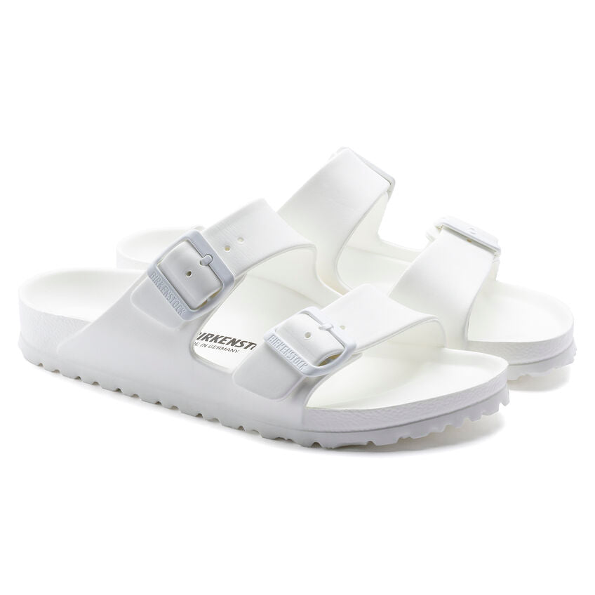 Birkenstock Arizona EVA Sandals White Narrow Fit