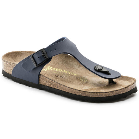 Birkenstock Gizeh Sandals Birko-Flor Blue Regular Fit