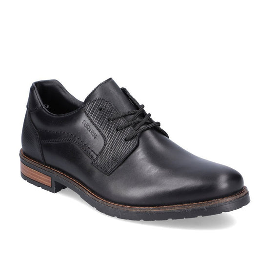 Mens Rieker Lace Up Smart Shoes Black