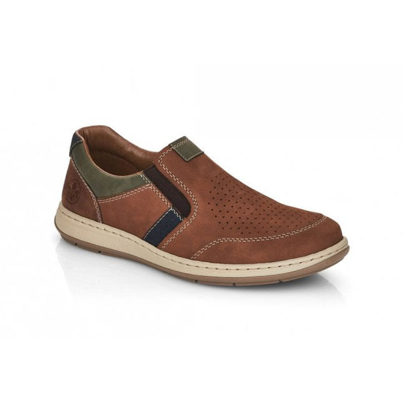 Mens Rieker Shoes Brown