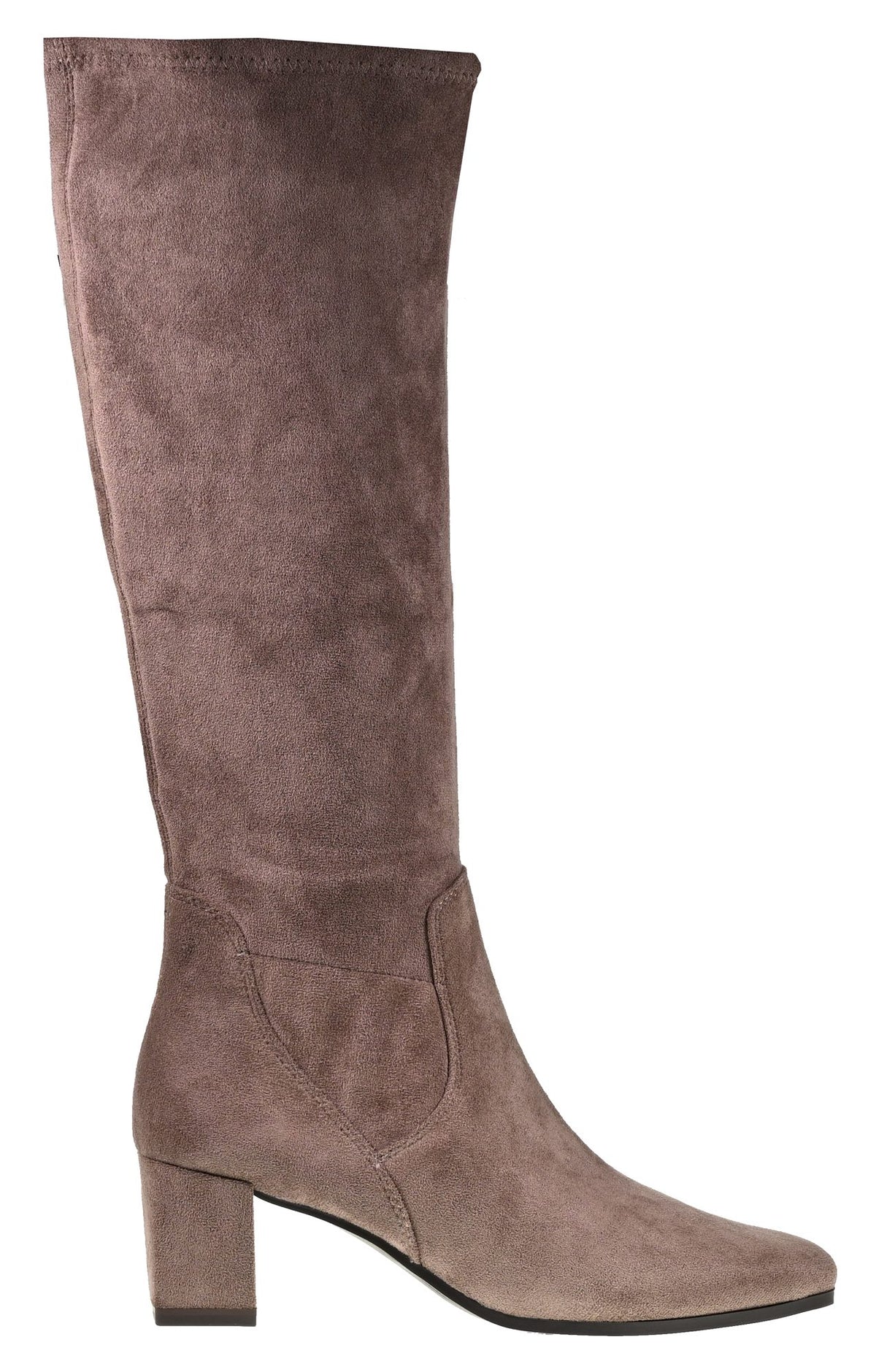 Womens Caprice Cafe Stretch Boots Brown