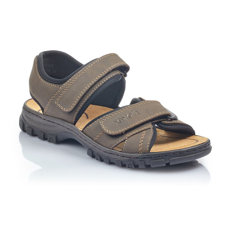 Mens Rieker 25051 Sandals Brown