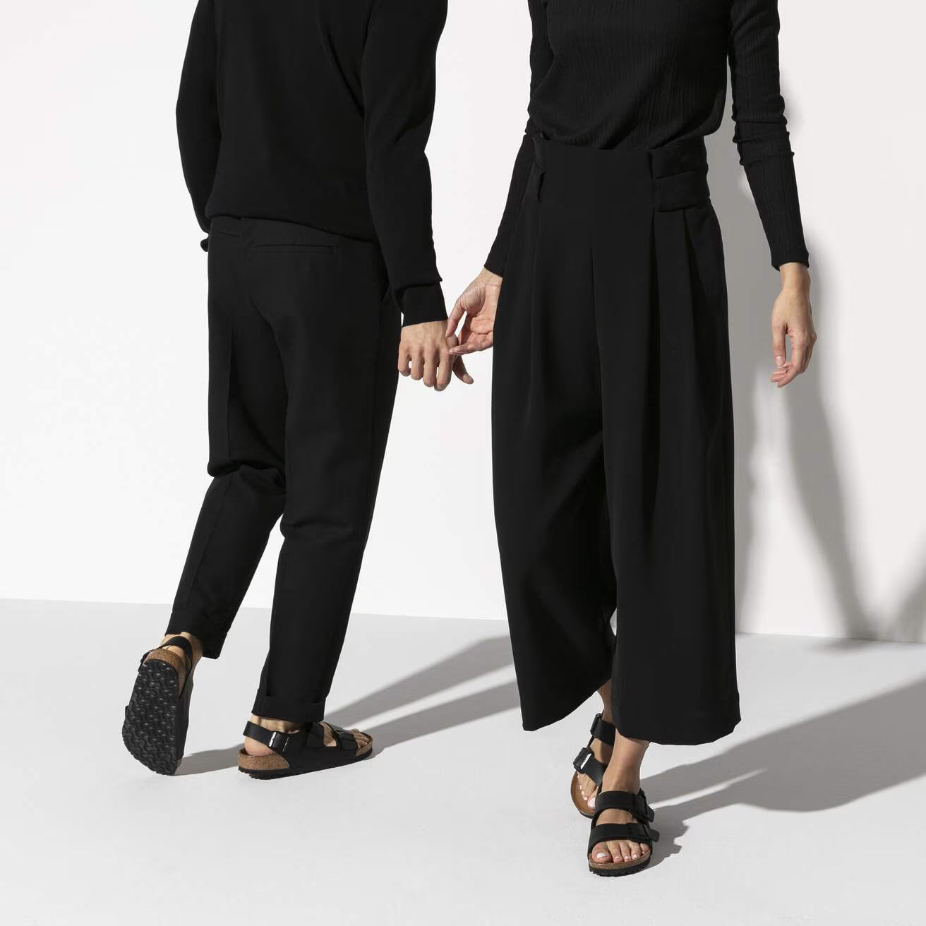 Birkenstock Milano Birko-Flor Sandals Black Regular Fit