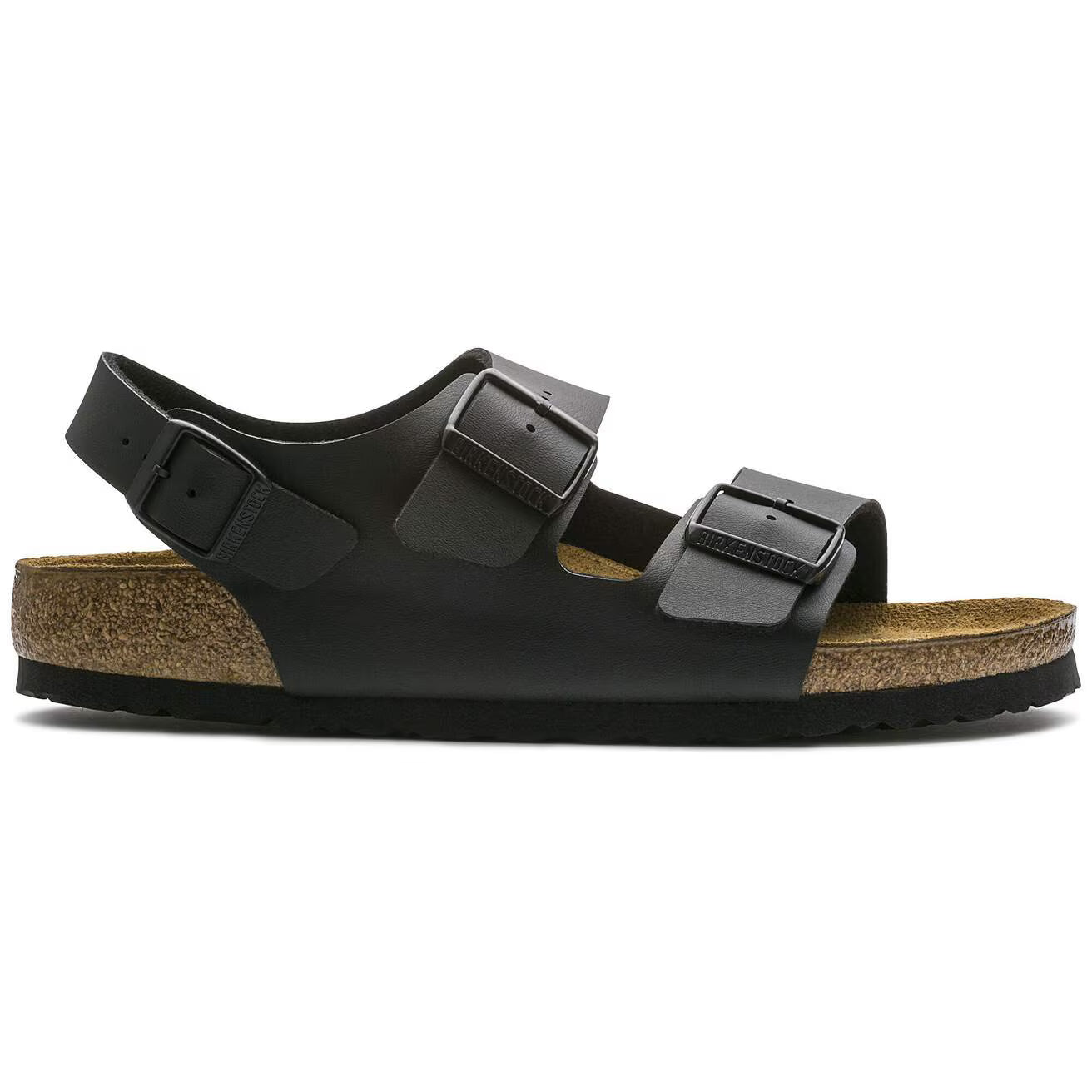 Birkenstock Milano Birko-Flor Sandals Black Regular Fit