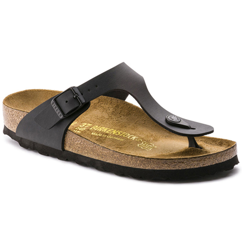 Birkenstock Gizeh Sandals Birko-Flor Black Regular Fit