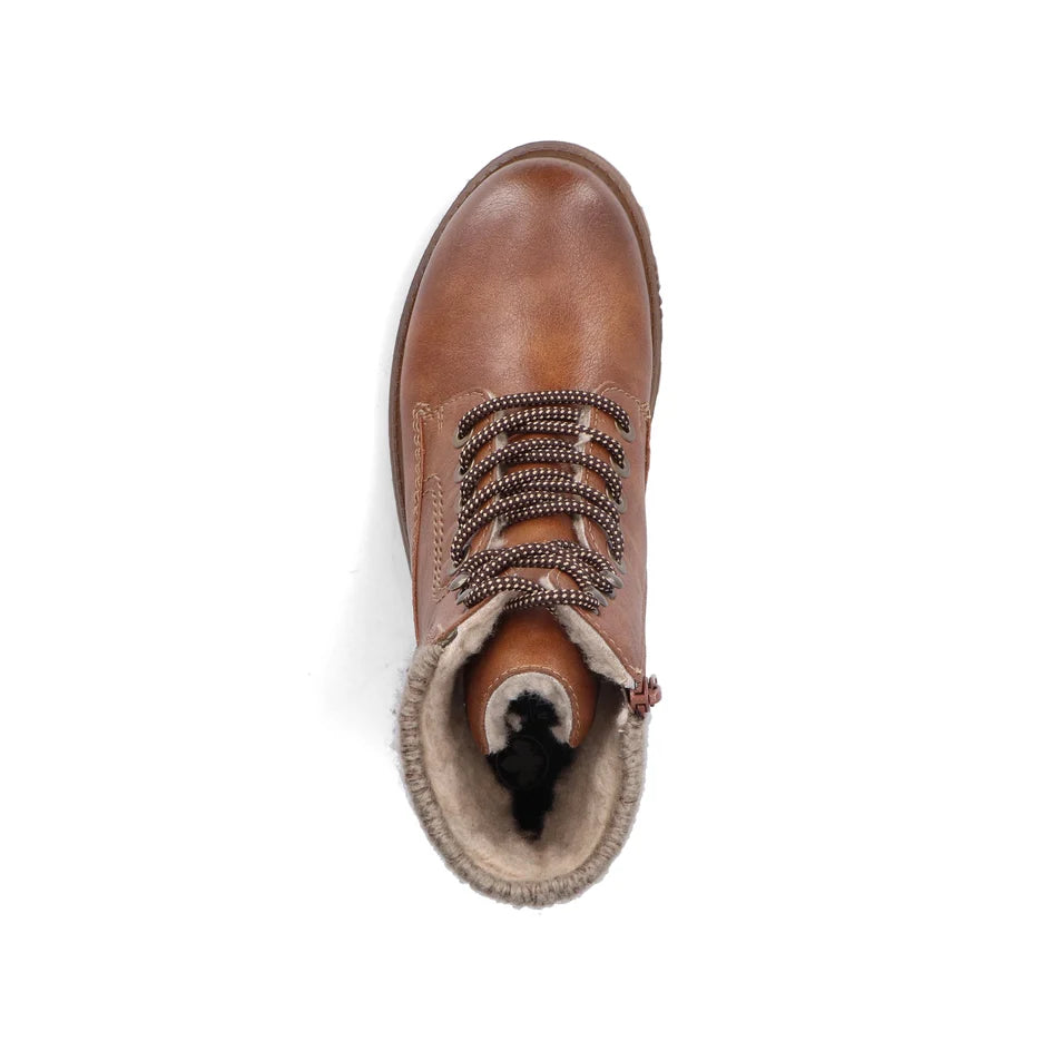 Womens Rieker 73220-24 Boots Brown