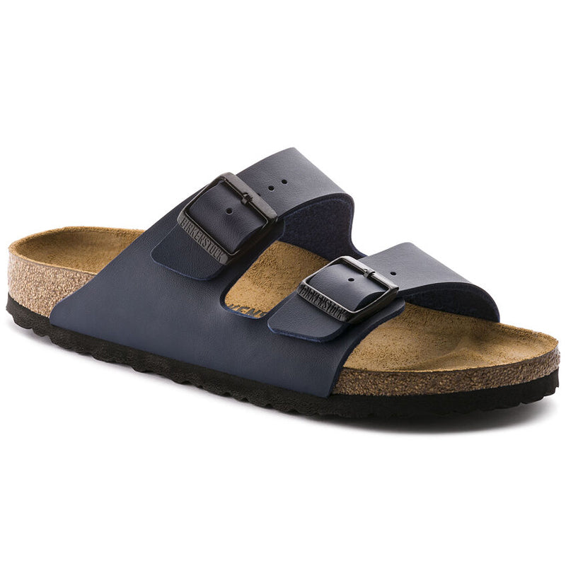 Birkenstock Arizona Birko-Flor Sandals Navy Blue Narrow Fit
