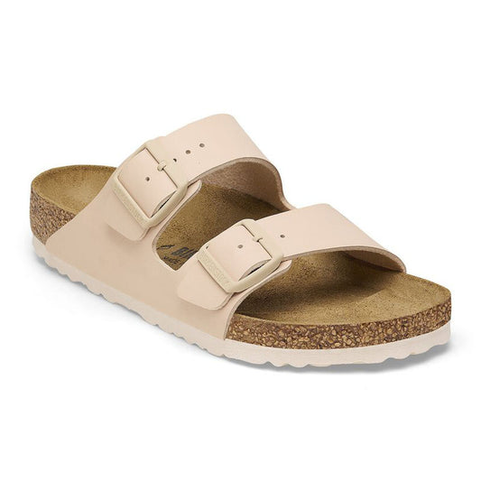 Birkenstock Arizona Two-Strap Birko-Flor Sandals New Beige Regular Fit