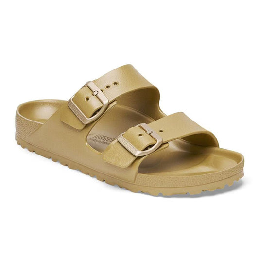 Birkenstock Arizona EVA Sandals Gold Narrow Fit