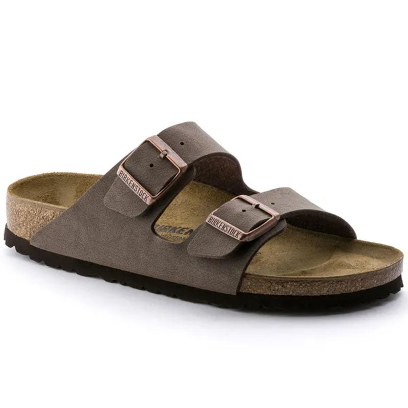 Birkenstock Arizona Birkibuc Sandals Mocha Brown Regular Fit