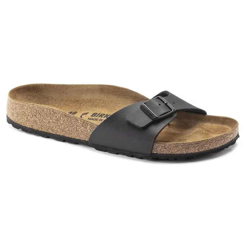 Birkenstock Madrid Birko-Flor Black Narrow Fit