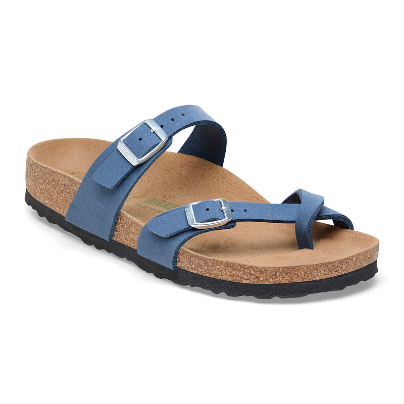 Birkenstock Mayari Soft Birki Vegan Sandals Elemental Blue Regular Fit