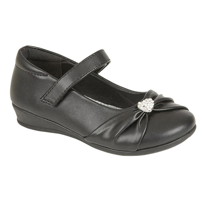 Girls US Brass Paige II Black