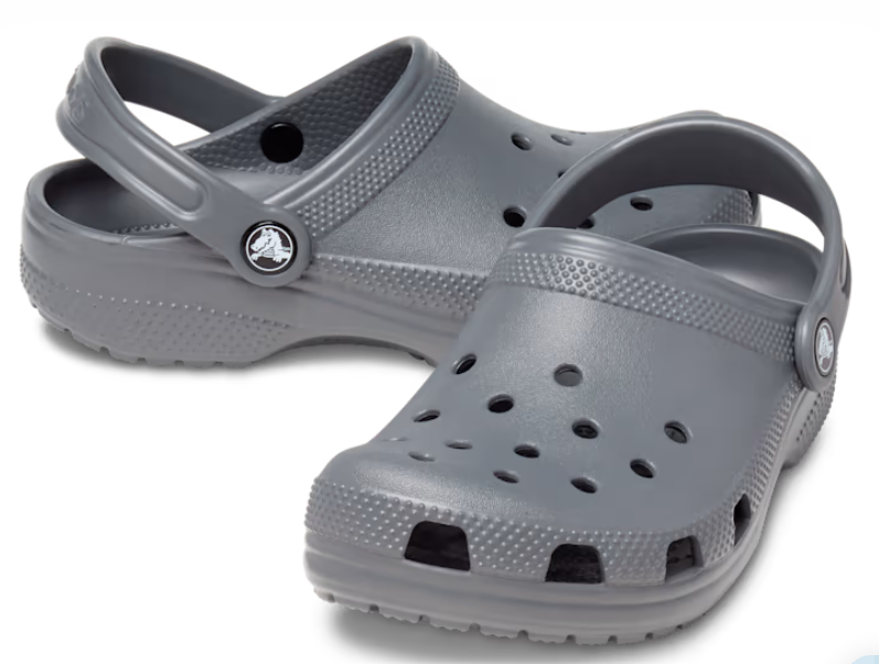 Kids Crocs Classic Clogs Slate Grey
