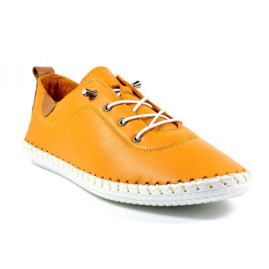 Womens Lunar St-Ives Shoes Mustard