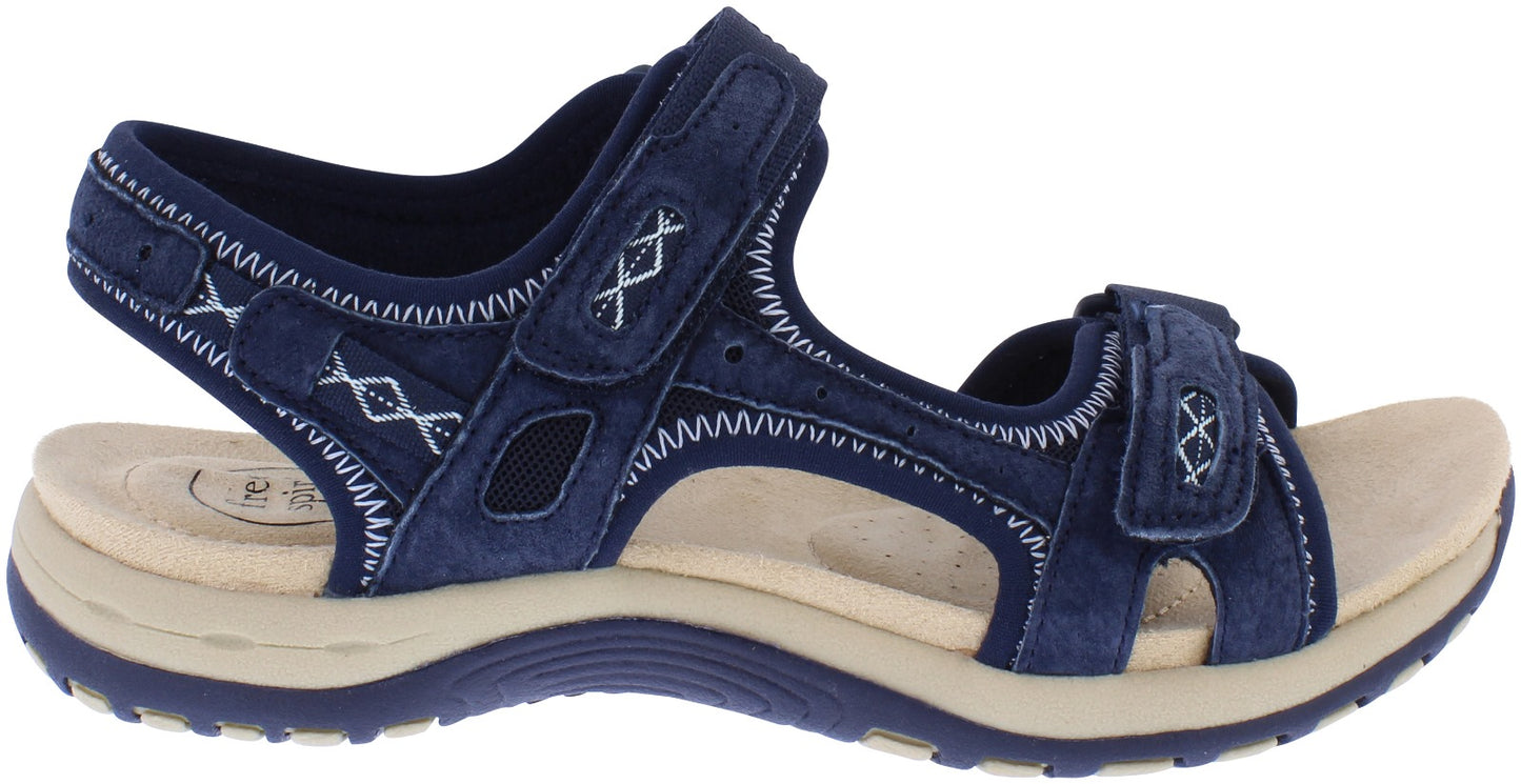 Womens Free Spirit Frisco Walking Sandals Navy