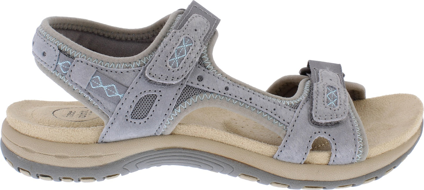 Womens Free Spirit Frisco Walking Sandals Smoke Grey