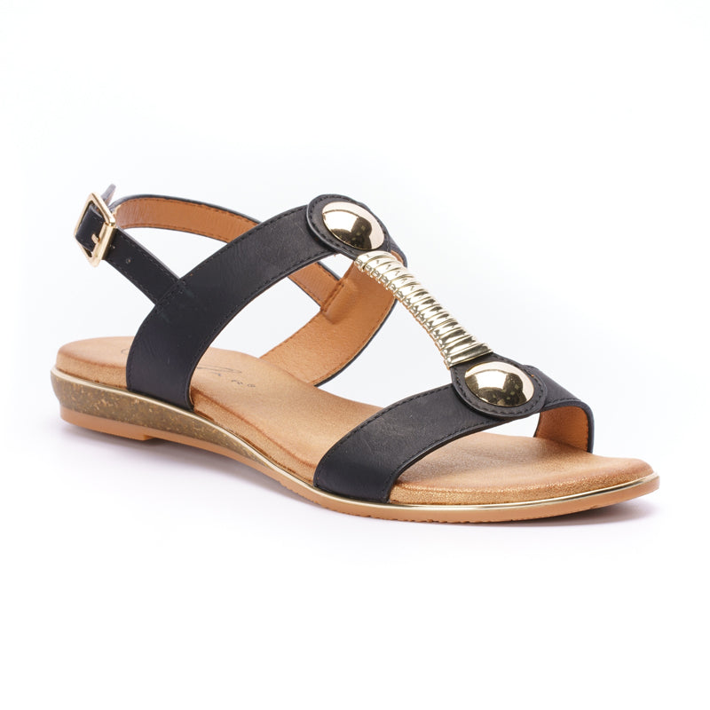 Womens Lunar Renoir Sandals Black